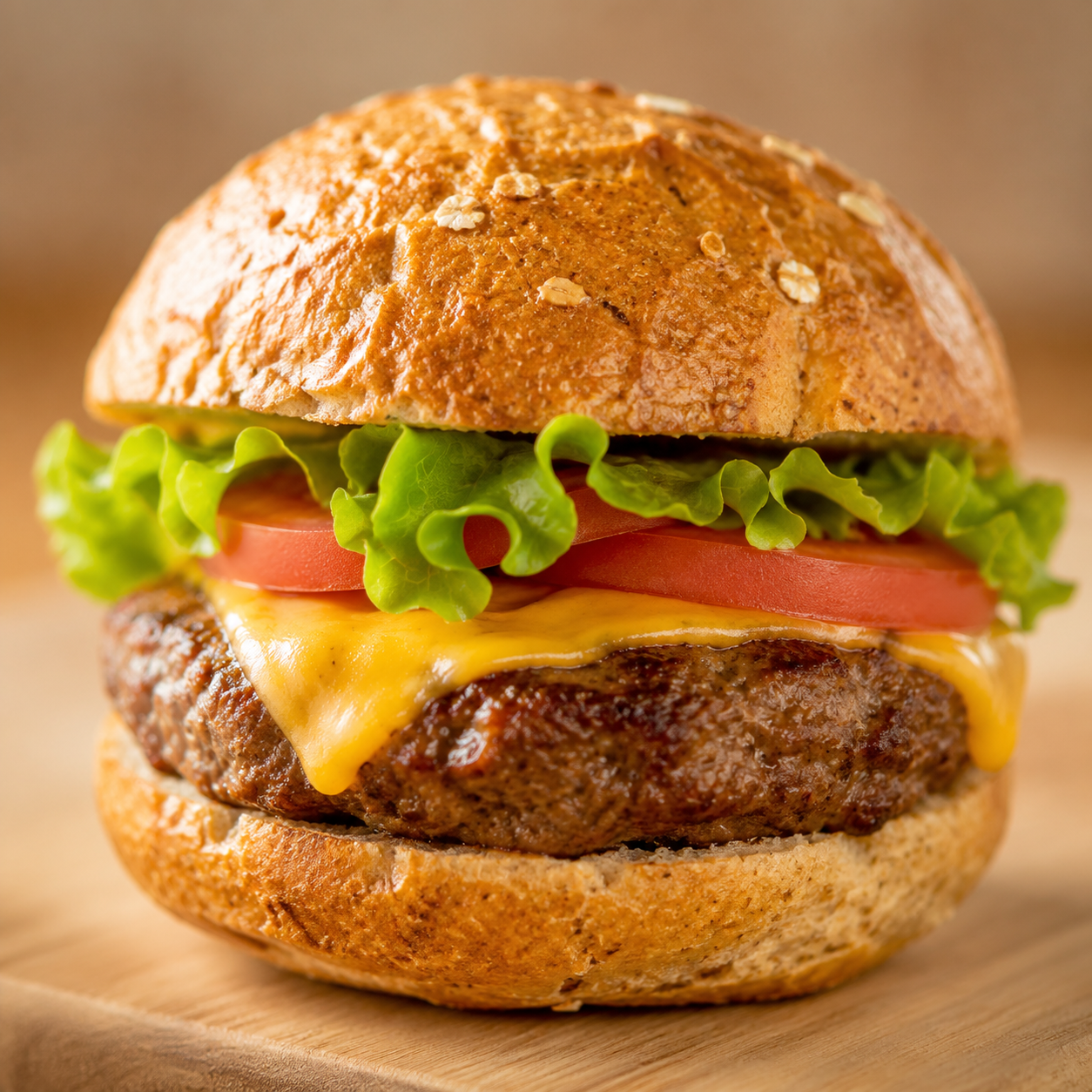 Hambúrguer Fit de Carne Moída